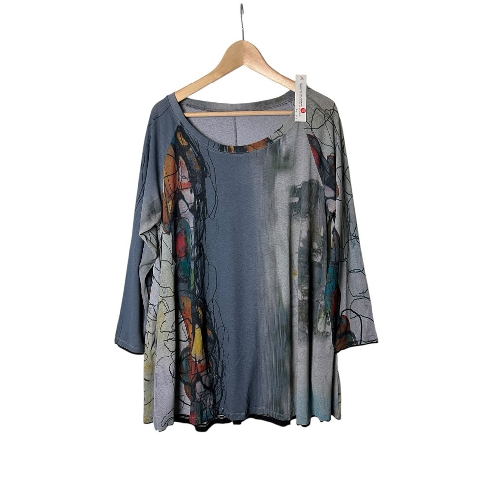 NWT 3 Potato Tunic Art to Wear Artsy Lagenlook XS 3640